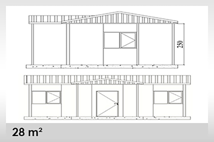 481 m² Single Storey Prefabricated Office